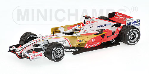 FORCE INDIA F1 TEAM – VJM01 – ADRIAN SUTIL – 2008 1:43 model