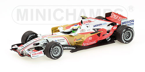FORCE INDIA F1 TEAM – VJM01 – GIANCARLO FISICHELLA – 2008 1:43 model