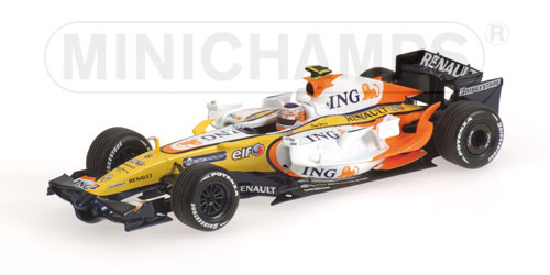 RENAULT F1 TEAM R28 – NELSON PIQUET JUNIOR – SHOWCAR 2008 L.E. 1008 pcs. 1:43 model