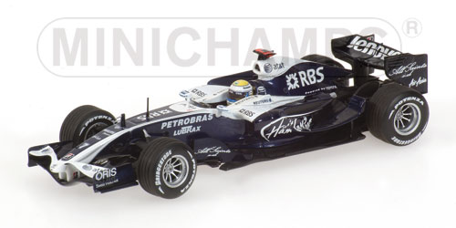 AT&T WILLIAMS TOYOTA – NICO ROSBERG – SHOWCAR 2008 1:43 model