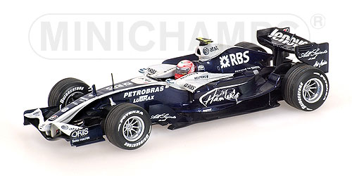 AT&T WILLIAMS TOYOTA – KAZUKI NAKAJIMA – SHOWCAR 2008 1:43 model