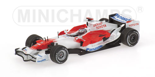 PANASONIC TOYOTA RACING TF108 – JARNO TRULLI – SHOWCAR 2008 L.E. 1008 pcs. 1:43 model
