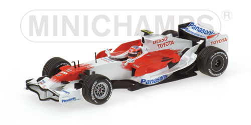 PANASONIC TOYOTA RACING TF108 – TIMO GLOCK – SHOWCAR 2008 L.E. 1008 pcs. 1:43 model