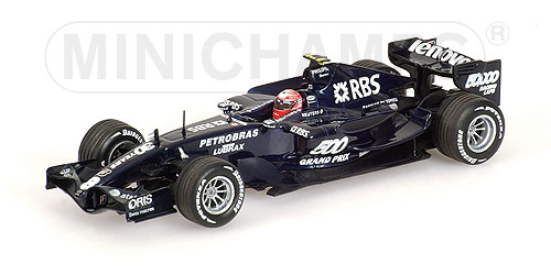 AT&T WILLIAMS TOYOTA – FW29 – KAZUKI NAKAJIMA – TEST JEREZ 15TH JANUARY 2008 1:43 model