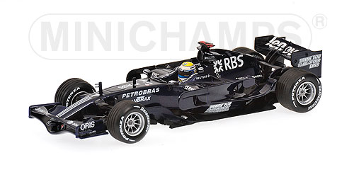 AT&T WILLIAMS TOYOTA – FW30 – NICO ROSBERG – TEST VALENCIA 21-24 JANUARY – 2008 L.E. 1008 pcs. 1:43 model