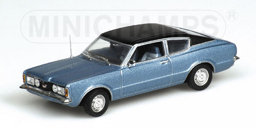 FORD TAUNUS COUPE – 1970 – BLUE METALLIC 1:43 model