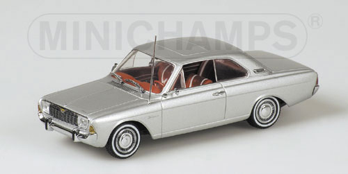 FORD TAUNUS P5 COUPE – 1964 – SILVER 1:43 model