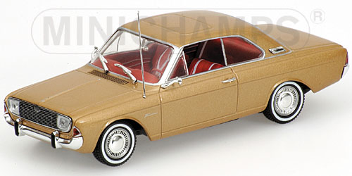 FORD TAUNUS P5 COUPE – 1964 – GOLD METALLIC L.E. 1008 pcs. 1:43 model