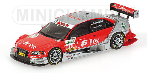 AUDI A4 (2007) – ‘S-LINE’ – TEAM ROSBERG – MIKE ROCKENFELLER – DTM 2008 L.E. 1008 pcs. 1:43 model