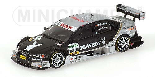 AUDI A4 (2007) – ‘PLAYBOY’ – TEAM ROSBERG – MARKUS WINKELHOCK – DTM 2008 L.E. 1104 pcs. 1:43 model