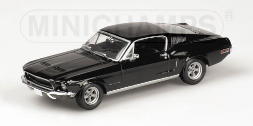 FORD MUSTANG FASTBACK 2+2 – 1968 – BLACK 1:43 model