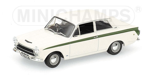 FORD CORTINA MKI (RHD) – 1963 – WHITE – DIFFERENT LICENSE PLATE 1:43 model