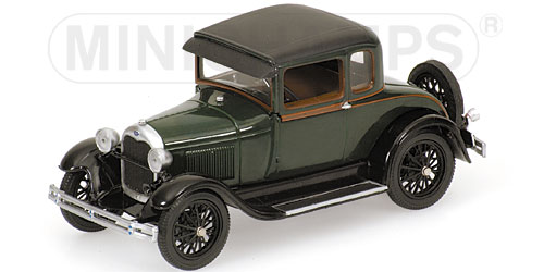 FORD MODEL A COUPE STANDARD – 1928 – GREEN L.E. 1152 pcs. 1:43 model