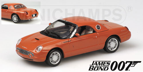 FORD THUNDERBIRD – JAMES BOND – 2002 – ‘DIE AN OTHER DAY’ 1:43 model
