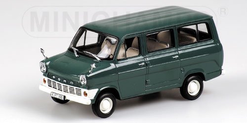 FORD TRANSIT – BUS – 1965 – GREEN 1:43 model
