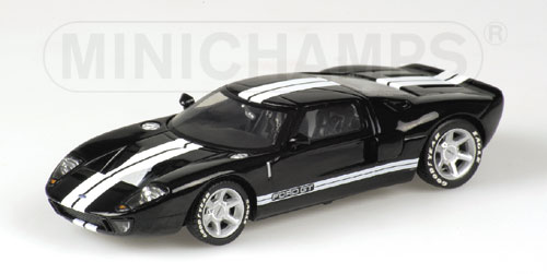 FORD GT – 2004 – BLACK 1:43 model