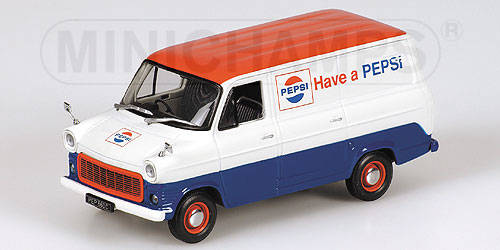 FORD TRANSIT – KASTENWAGEN – 1971 – ‘PEPSI-COLA’ 1:43 model
