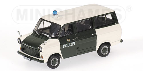 FORD TRANSIT – BUS – 1971 – ‘POLIZEI HAMBURG’ 1:43 model