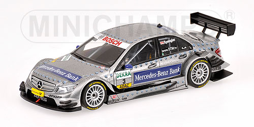 MERCEDES-BENZ C-CLASS (2008) – ‘MERCEDES BANK’ – TEAM HWA-AMG – BRUNO SPENGLER – DTM 2008 1:43 model