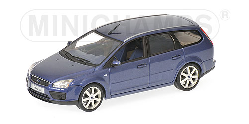 FORD FOCUS TURNIER – 2006 – BLUE METALLIC L.E. 1632 pcs. 1:43 model
