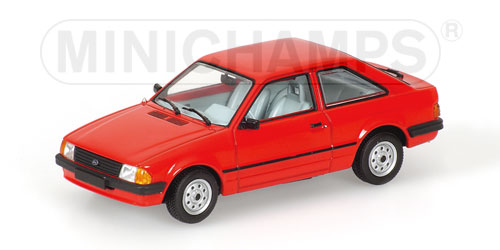 FORD ESCORT – 1981 – RED L.E. 3016 pcs. 1:43 model