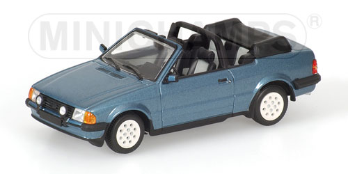 FORD ESCORT III CABRIOLET – 1983 – BLUE METALLIC L.E. 2016 pcs. 1:43 model