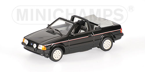 FORD ESCORT III CABRIOLET – 1983 – BLACK L.E. 1008 pcs. 1:43 model