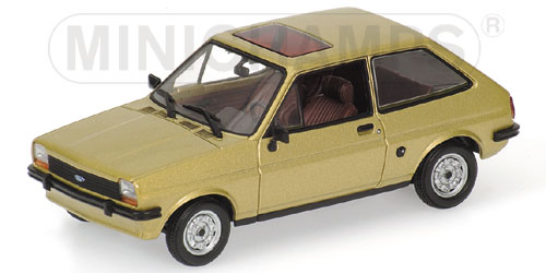 FORD FIESTA – 1976 – GOLD L.E. 3024 pcs. 1:43 model