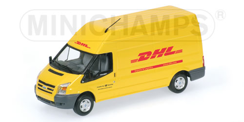 FORD TRANSIT – KASTENWAGEN – 2006 – ‘DHL’ L.E. 1008 pcs. 1:43 model