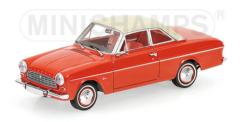 FORD TAUNUS 12M COUPE – 1963 – RED L.E. 1680 pcs. 1:43 model