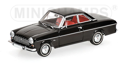 FORD TAUNUS 12M COUPE – 1962 – BLACK L.E. 1536 pcs. 1:43 model