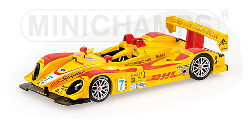 PORSCHE RS SPYDER – PENSKE RACING – DUMAS/BERNHARD/COLLARD – WINNERS 12H SEBRING 2008 1:43 model