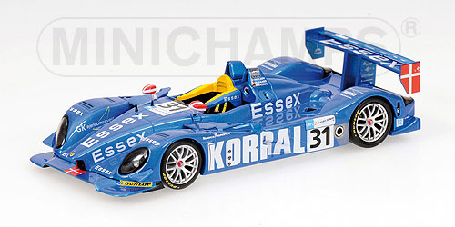 PORSCHE RS SPYDER – TEAM ESSEX – NIELSEN/ELGAARD – 2ND LMP2 LE MANS SERIES 2008 1:43 model