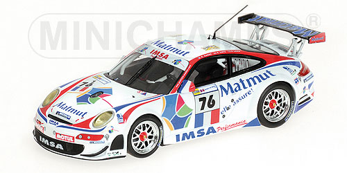 PORSCHE 911 GT3 RSR – TEAM IMSA PERFORMANCE MATMUT – NARAK/LIETZ/LONG – 24H LE MANS 2008 L.E. 768 pcs. 1:43 model