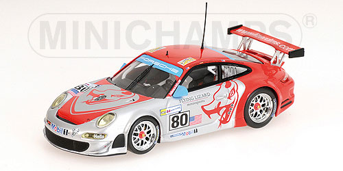 PORSCHE 911 GT3 RSR – TEAM FLYING LIZARD MOTORSPORT – VAN OVERBEEK/BERGMEISTER/NEIMAN – 24H LM 2008 L.E. 672 pcs. 1:43 model