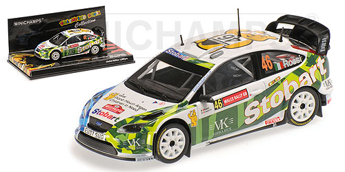 FORD FOCUS RALLY ‘STOBARD’  ROSSI/CASSINA  WALES RALLY 2008 L.E. 1008 pcs. 1:43 model