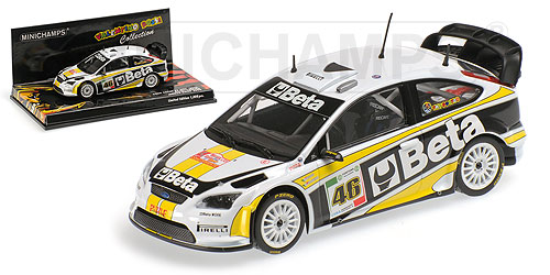 FORD FOCUS RALLY ‘BETA’  ROSSI/CASSINA  MONZA RALLY 2008 L.E. 1008 pcs. 1:43 model