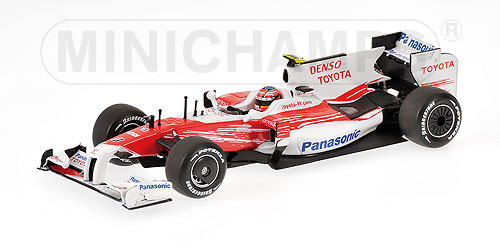 PANASONIC TOYOTA RACING – TF109 – TIMO GLOCK – 2009 1:43 model