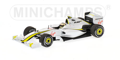 BRAWN GP MERCEDES BGP 001 – RUBENS BARRICHELLO – 2009 1:43 model