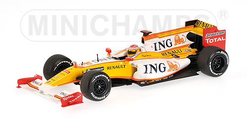 RENAULT F1 TEAM – CAR NO. #7 – SHOWCAR – 2009 1:43 model