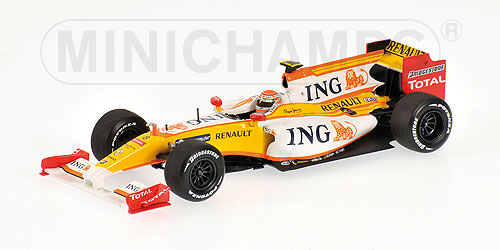 RENAULT F1 TEAM – CAR NO. #8 – SHOWCAR – 2009 1:43 model