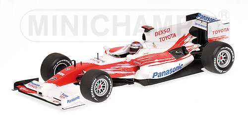 PANASONIC TOYOTA RACING – JARNO TRULLI – SHOWCAR – 2009 L.E. 1008 pcs. 1:43 model