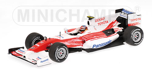 PANASONIC TOYOTA RACING – TIMO GLOCK – SHOWCAR – 2009 L.E. 1008 pcs. 1:43 model