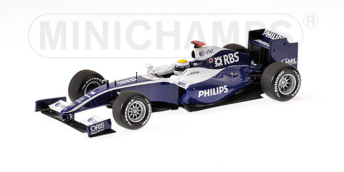 WILLIAMS TOYOTA – NICO ROSBERG – SHOWCAR – 2009 1:43 model