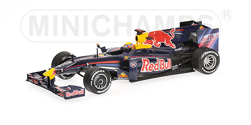RED BULL RACING RENAULT – RB5 – MARK WEBBER – 2ND CHINA GP 2009 – WITH RAIN TYRES L.E. 2016 pcs. 1:43 model