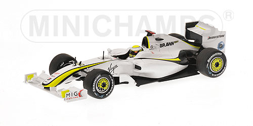 BRAWN GP MERCEDES BGP 001 – JENSON BUTTON – 3RD WIN BAHRAIN GP 2009 L.E. 2952 pcs. 1:43 model