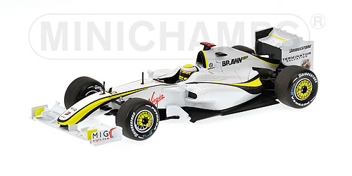 BRAWN GP MERCEDES BGP 001 – JENSON BUTTON – 4TH WIN SPAIN GP 2009 L.E. 3096 pcs. 1:43 model