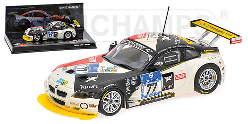 BMW Z4 M-COUPE – SCHUBERT MOTORSPORT – MÜLLER/SORLIE/FARFUS/HÜRTGEN – 24H NÜRBURGRING 2009 1:43 model