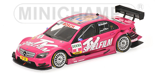 MERCEDES-BENZ C-CLASS (2008) – ‘TV SPIELFILM’ – AMG MERCEDES – SUSIE STODDART – DTM 2009 L.E. 1008 pcs. 1:43 model