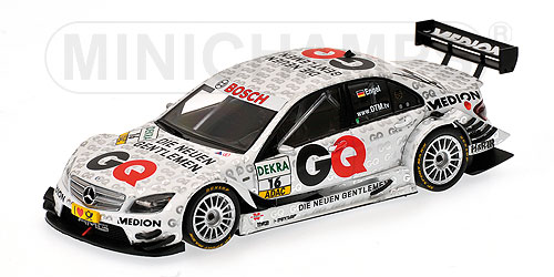 MERCEDES-BENZ C-CLASS (2008) – ‘GQ’ – TEAM GQ AMG MERCEDES – MARO ENGEL – DTM 2009 L.E. 1008 pcs. 1:43 model